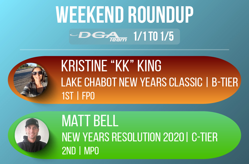 Team DGA Weekend Roundup 1/1 - 1/5