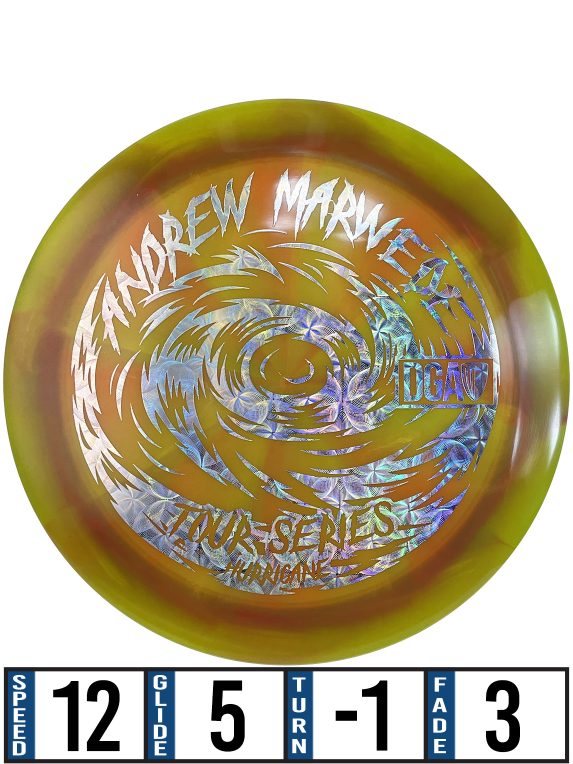 2023 Andrew Marwede Tour Series Hurricane - green-yellow