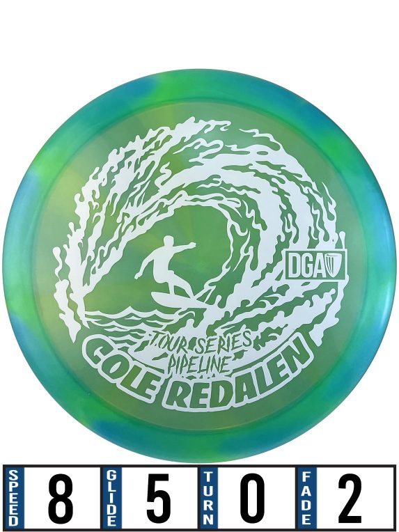 2023 Cole Redalen Tour Series Pipeline - blue-green