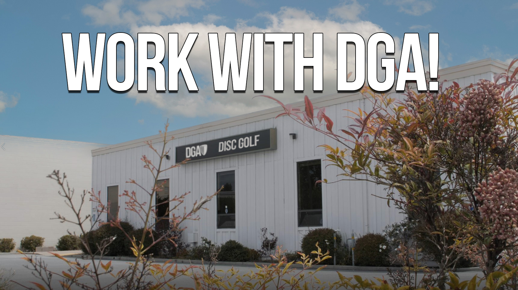 Jobs At DGA Disc Golf