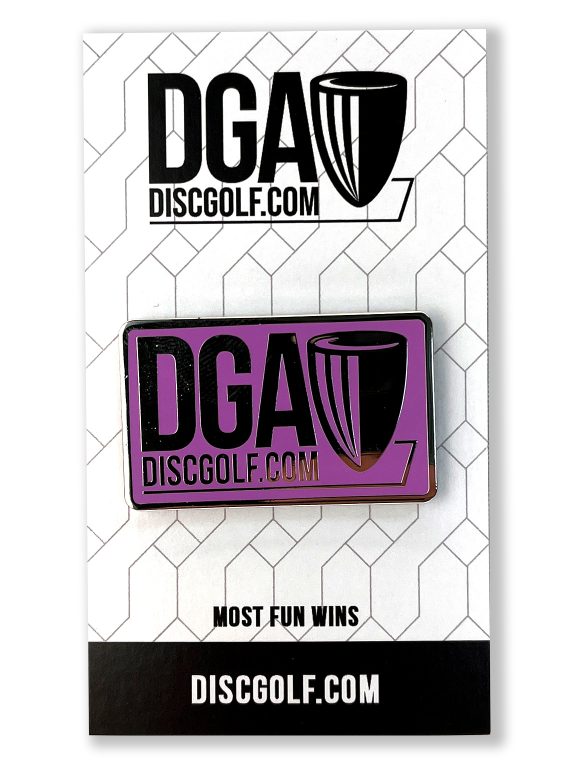 dga-disc-golf-pins-purple-logo