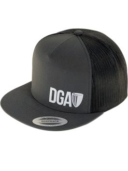 Flatbill Mesh Snapback DGA Logo Cap