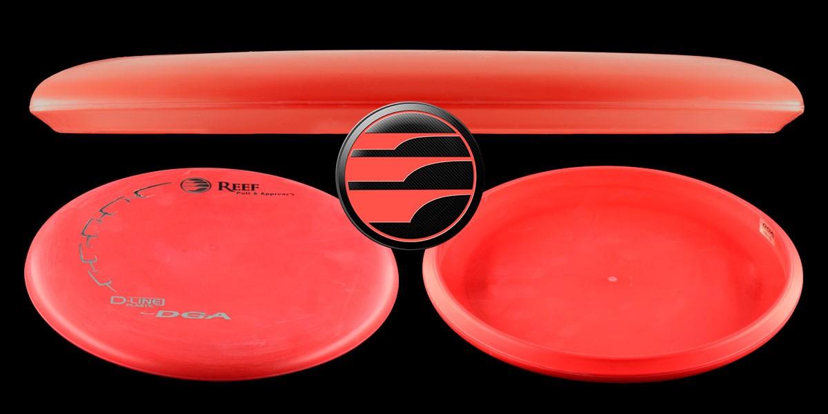 DGA Reef Putt and Approach D-Line Disc Hero.Image