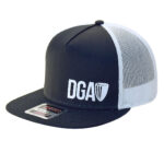 Flatbill Mesh Snapback DGA Logo Cap