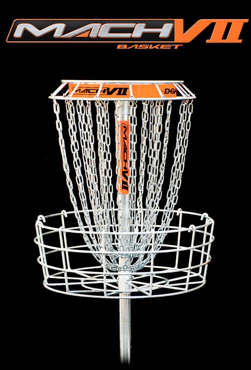 Mach 7 Disc Golf Basket DGA Disc Golf Association