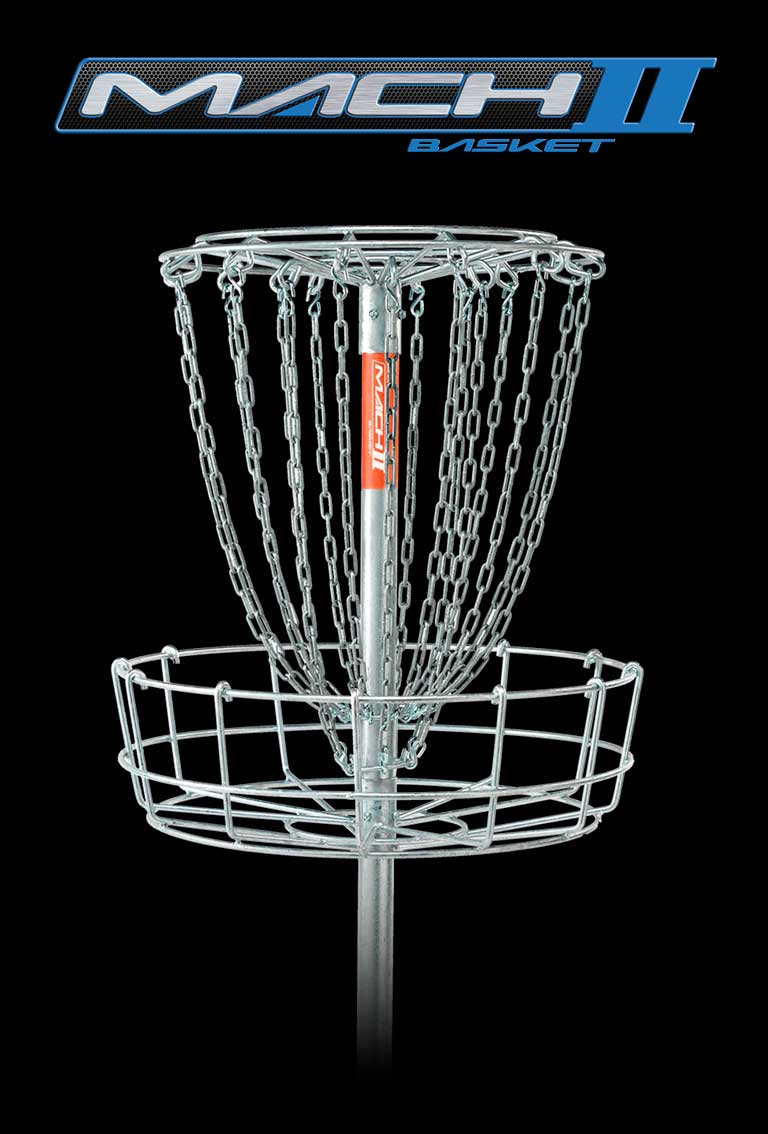 DGA Mach 2 Disc Golf Basket is the most affordable durable all hot-dipped galvanized practice target available.