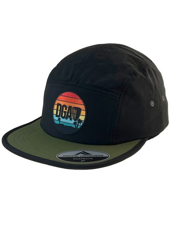 Packable Camper Hat with Retro Palms Patch